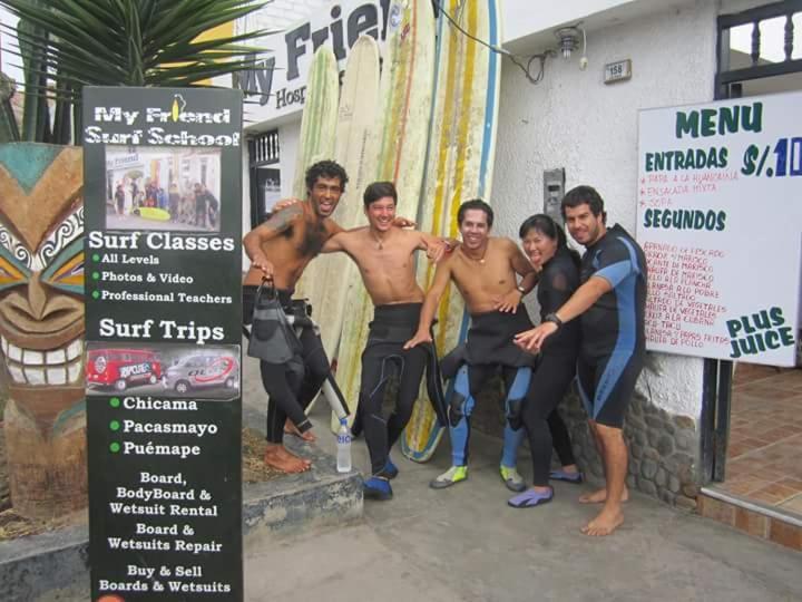 My Friend Surf Hostal Huanchaco Exterior foto